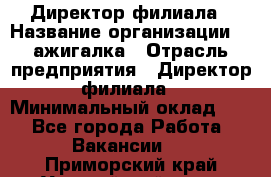 Директор филиала › Название организации ­ Zажигалка › Отрасль предприятия ­ Директор филиала › Минимальный оклад ­ 1 - Все города Работа » Вакансии   . Приморский край,Уссурийский г. о. 